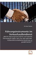 Führungsinstrumente im Verkaufsaußendienst
