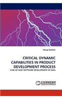 Critical Dynamic Capabilities in Product Development Process