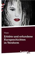 Erlebte Und Erfundene Kurzgeschichten in Versform