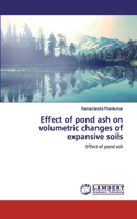 Effect of pond ash on volumetric changes of expansive soils