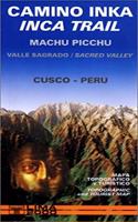 Inca Trail - Cusco - Machu Picchu - Sacred Valley Map