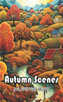 Autumn Scenes Coloring Book