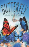 Butterfly coloring books for kids ages 2-6: Butterfly coloring book kids activity book - Creative haven butterfly coloring book for kids - A Gorgeous Butterfly Activity Book For Kids Ages 2-6