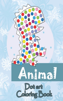 Animal Dot Art Coloring Book