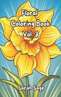 Floral Coloring Book Vol. 3