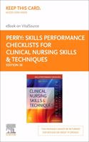 Skills Performance Checklists for Clinical Nursing Skills & Techniques - Elsevier E-Book on Vitalsource (Retail Access Card)