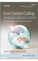 Error Control Coding for B3G/4G Wireless Systems: Paving the Way to IMT-Advanced Standards