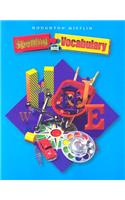 Houghton Mifflin Spelling and Vocabulary: Student Book (Consumable) Grade 4 2004