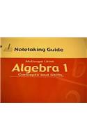 Holt McDougal Concepts & Skills: Notetaking Guide Transparencies Algebra 1