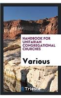 Handbook for Unitarian Congregational Churches