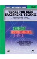 Tunes for Alto Saxophone Technic, Level I