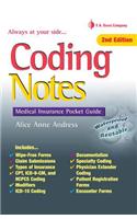 Coding Notes: Medical Insurance Pocket Guide: Medical Insurance Pocket Guide