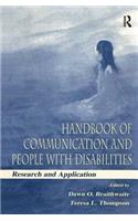 Handbook of Communication and People With Disabilities
