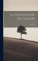 La philosophie de Goethe