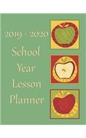 2019 - 2020 School Year Lesson Planner