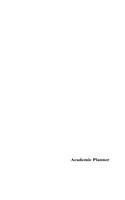 Academic Planner