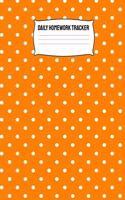 Daily Homework Tracker: Monthly School Calendar and Homework Log Elementary, Middle and High School To-Do-List