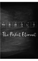 Nebbiolo The Perfect Element: A Periodic Table Inspired Matte Soft Cover Notebook Journal to Write In. 120 Blank Lined Pages for Nebbiolo Lovers