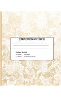 Composition Notebook - College Ruled 100 Sheets 200 Pages 7.5 x 9.25 - 19.05 cm x 23.50 cm