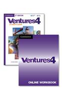 Ventures Level 4 Digital Value Pack (Student's Book with Audio CD and Online Workbook)