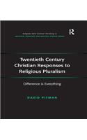 Twentieth Century Christian Responses to Religious Pluralism
