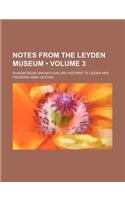 Notes from the Leyden Museum (Volume 3)