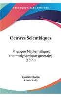 Oeuvres Scientifiques