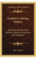 Synthetic Coloring Matters