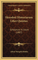 Herodoti Historiarum Liber Quintus