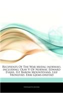 Articles on Recipients of the War Medal (Norway), Including: Olav V of Norway, Edward Evans, 1st Baron Mountevans, Leif Tronstad, Erik Gjems-Onstad