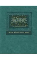 Dictionary of the Neutral Language (Idiom Neutral) Neutral-English and English-Neutral