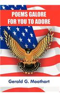 Poems Galore for You to Adore: (English)