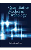 Quantitative Models in Psychology