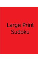Large Print Sudoku