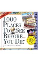 1,000 Places to See Before You Die Page-A-Day Calendar 2020