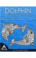 Dolphin Coloring Book for Adults