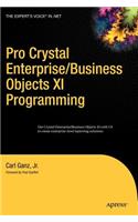 Pro Crystal Enterprise / Businessobjects XI Programming