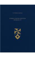 Summa Contra Gentiles, Books III & IV