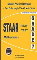 STAAR Subject Test Mathematics Grade 7