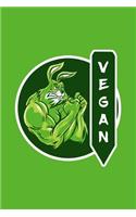 Vegan Rabbit Notebook
