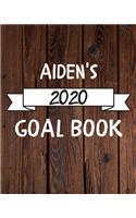 Aiden's 2020 Goal Book