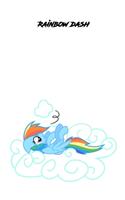 Rainbow Dash Notebook