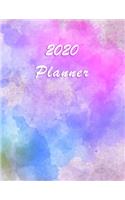 2020 Planner: Daily Weekly and Monthly Planner - January 2020 to December 2020 - Organizer & Diary - To do list - Notes - Month's Focus - Fashion and Elegant Colo