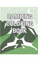 Camping Coloring Book