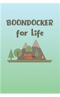 Boondocker For Life: Funny Camping 2019-2020 Academic Year Planner, Datebook, And Homework Scheduler For Middle And High School Students, Teachers, And Busy Moms & Dads