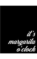 2020 Weekly and Monthly Planner Gift for Margartia Lovers - It's Margarita O'Clock