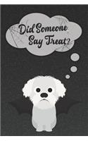 Schnoodle Lined Notebook: A Halloween Themed Notebook for Schnoodle Lovers(61 Dog Halloween Notebooks and Journals)