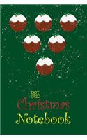 Dot Grid Christmas Notebook