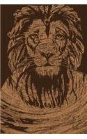 Lion 6x9 Lined Journal