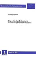 Eigenstaendige Entwicklung in laendlich-peripheren Regionen